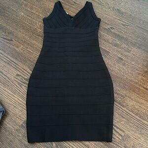 KatieJ NYC black bondage dress. Youth large. Like new